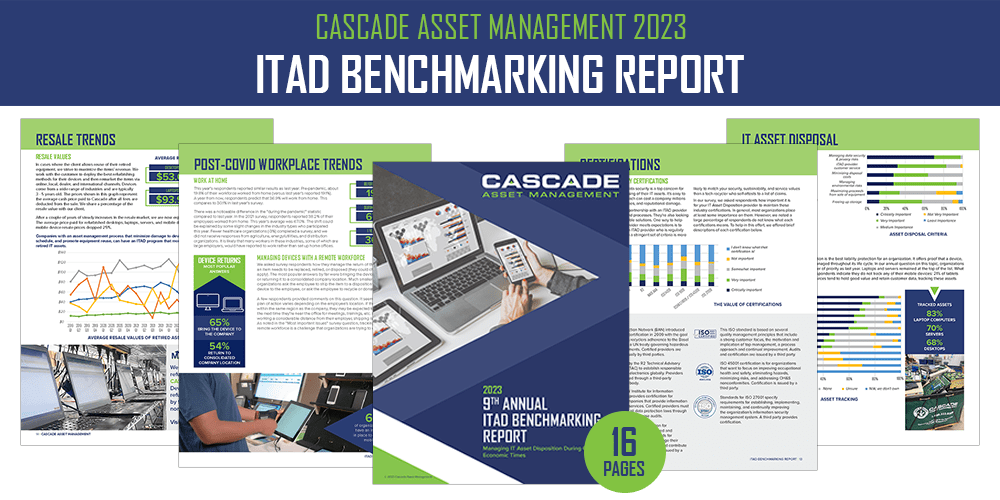 Cascade Asset Management 2023 Benchmarking Report: Key IT Asset Disposition Trends & Observations